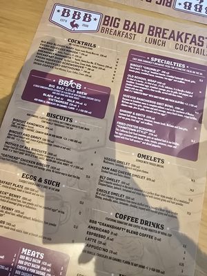 Menu photo 1 Big Bad Breakfast - Greystone Birmingham, AL