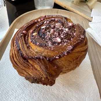 Cafe Grano - Strawberry cream bun - Coffee & Tea Near Me - Burbank, California