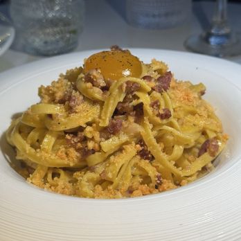 Issabella's - Truffle carbonara - Mediterranean Near Me - Miami Beach, Florida