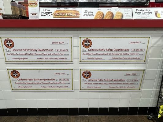 Menu photo 6 Firehouse Subs Los Angeles, CA