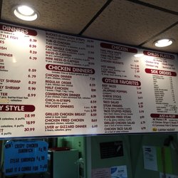Sanchez Fish N Chicken - Menu