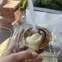Ahimsa Coffee - Sweet, sticky weekly delicious cinnamon roll