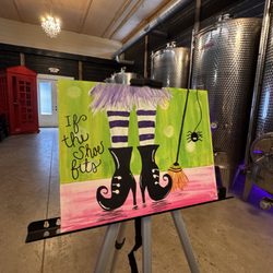 Walnut Springs - Painting we were painting at event.