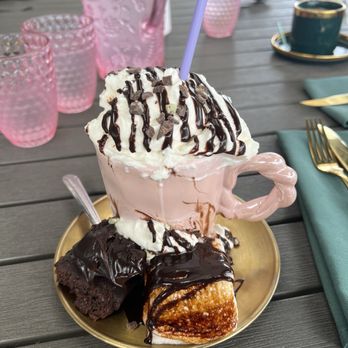 Sugar and Scribe - Fudge Brownie Hot Chocolate - Bakeries Near Me - La Jolla, California Sugar and Scribe - Fudge Brownie Hot Chocolate - Bakeries Near Me - La Jolla, California