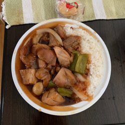 China Cafe - L29. Bourbon Chicken Lunch
