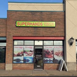SuperHands Oriental Therapy & Massage - New sign and paint for our 10 year anniversary.