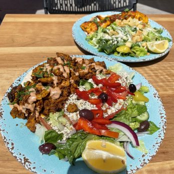 Sofreh - SHAWARMA SALAD and CAESAR CHICKEN SALAD - Mediterranean Near Me - Los Angeles, California