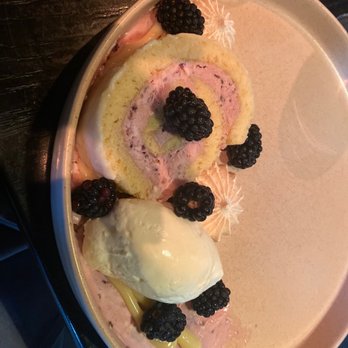 Lewis & Main - Blackberry lemon cake - New American Near Me - Monroe, Washington Lewis & Main - Blackberry lemon cake - New American Near Me - Monroe, Washington