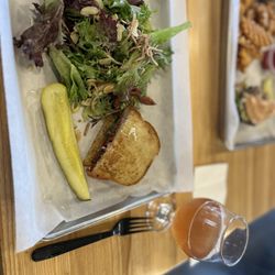 Lawrence Beer Co. West - BLT with side salad.