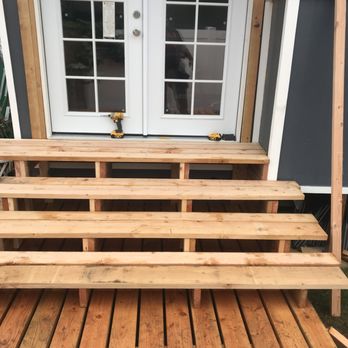 Tj's Home Renovation/Carpentry - the steps to the front door - Damage Restoration Near Me Tj's Home Renovation/Carpentry - the steps to the front door - Damage Restoration Near Me