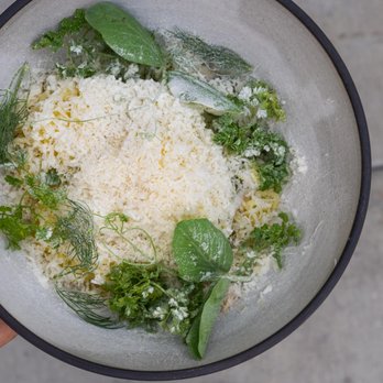 Destroyer - chicken confit, yukon gold potato, aged cheese, yuzu, hazelnut - New American Near Me - Culver City, California