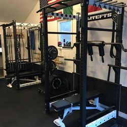 Iron Eagle Strength & Conditioning - Industrial strength power racks at IESC.