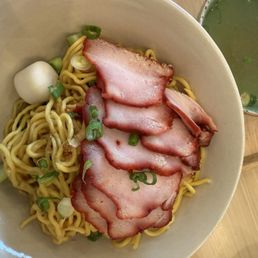 #5 (Egg noodle with Roasted Pork)