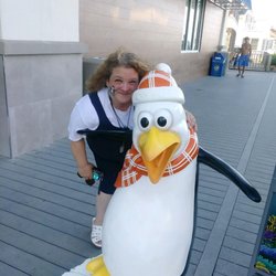 Jenkinson's Boardwalk Family Amusement Facility - Me and one of my minions
