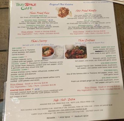 Menu photo 3 Thai Spice Cafe Fernandina Beach, FL Menu photo 3 Thai Spice Cafe Fernandina Beach, FL