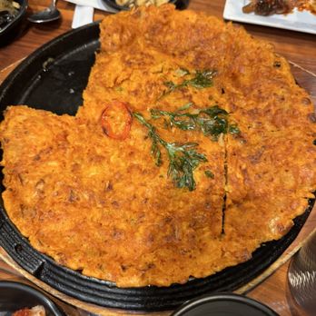 HanEuem - Pork Belly Kimchi Pancake - Korean Near Me - Los Angeles, California HanEuem - Pork Belly Kimchi Pancake - Korean Near Me - Los Angeles, California