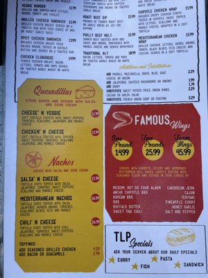 Menu photo 1 The Leaside Pub East York, ON Menu photo 1 The Leaside Pub East York, ON