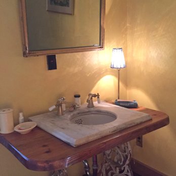 Paradox Lodge - Sinks mounted on Singer sewing machine tables - Bed & Breakfast Near Me - Lake Placid, New York Paradox Lodge - Sinks mounted on Singer sewing machine tables - Bed & Breakfast Near Me - Lake Placid, New York