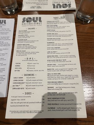Menu photo 8 Soul Gastrolounge Charlotte, NC