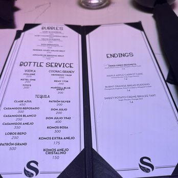 BLK SWAN - Menu - New American Near Me - Baltimore, Maryland