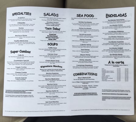 Menu photo 2 Mi Hacienda Toledo, OH Menu photo 2 Mi Hacienda Toledo, OH