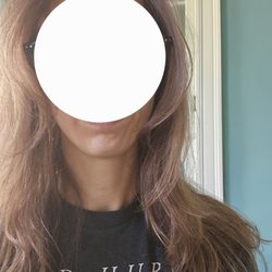 V&O Hair Salon - Next day. The cut looks like what teen boys had in the 70s.