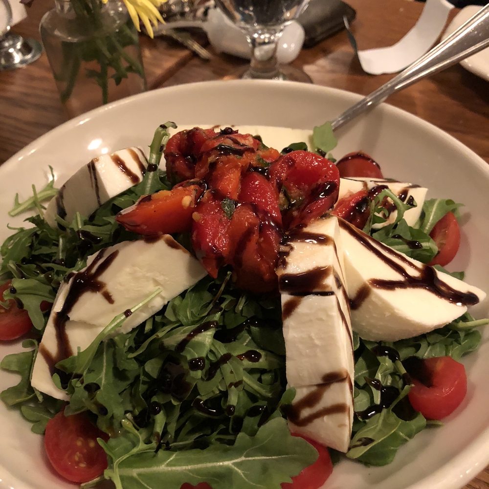 Margherita's - Arugula Salad with mozzarella and roasted red peppers - Pizza Near Me - Hoboken, New Jersey
