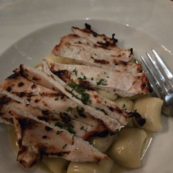 Baci Bistro - Truffle gnocchi with added grilled chicken. - Italian Near Me - Kailua, Hawaii