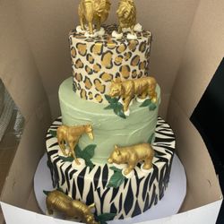 Delicately Delicious - Make-A-Wish Wisconsin's Wild Wishes Birthday Cake