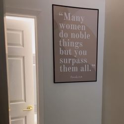 Recovher - A sign up near restroom.
