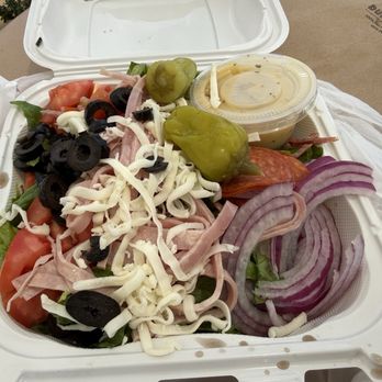 Pizza Dí Marco - Huge anti pasta salad. I even ordered a small one too. - Italian Near Me - Valencia, California Pizza Dí Marco - Huge anti pasta salad. I even ordered a small one too. - Italian Near Me - Valencia, California