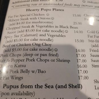 8 Fat Fat 8 Bar & Grille - Chinese Near Me - Honolulu, Hawaii