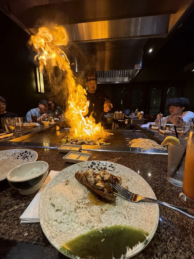 Food from Yamato Hibachi and Sushi