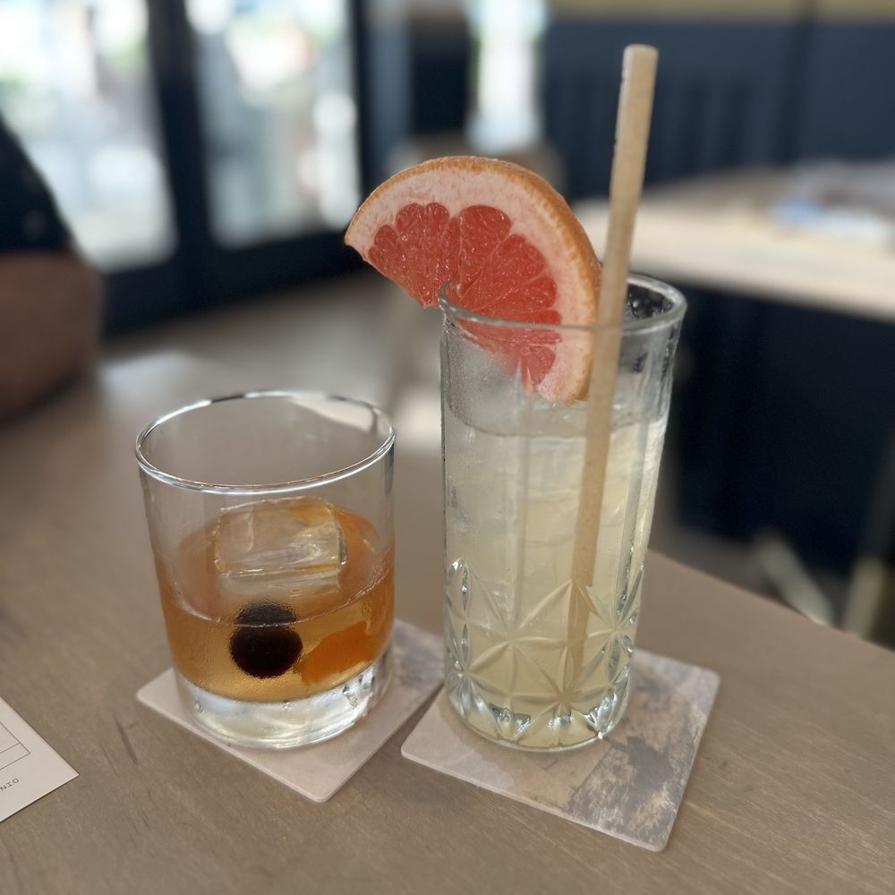 The Citizen - Old-Fashioned and Peruvian Paloma - New American Near Me - Alys Beach, Florida The Citizen - Old-Fashioned and Peruvian Paloma - New American Near Me - Alys Beach, Florida