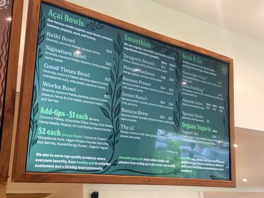 Menu photo 2 Wishing Well Coffee & Tea Hanalei, HI Menu photo 2 Wishing Well Coffee & Tea Hanalei, HI