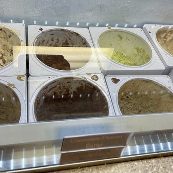 The Chill Spot - 1 of 3 display cases of ice cream flavors. Unless someone tells me otherwise, it's not "homemade" which is disappointing - Ice Cream & Frozen Yogurt Near Me - Corolla, North Carolina The Chill Spot - 1 of 3 display cases of ice cream flavors. Unless someone tells me otherwise, it's not "homemade" which is disappointing - Ice Cream & Frozen Yogurt Near Me - Corolla, North Carolina