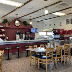 Wittenberg Family Restaurant - They have counter, table, and (not pictured) booth seating.