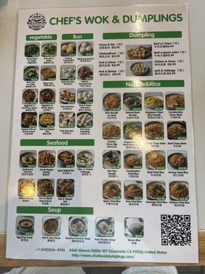 Menu photo 4 Chef's Wok & Dumplings Oceanside, CA