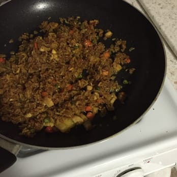 Samurai Buffalo - I guess you have to fry your own Pork fried rice - Sushi Bars Near Me - East Amherst, New York