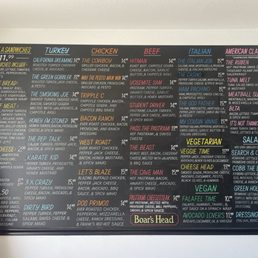 Menu Menu