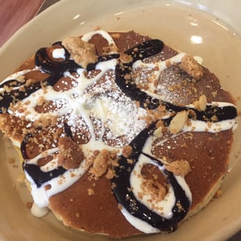 Snooze, an A.M. Eatery - Blueberry Danish pancake - Breakfast & Brunch Near Me - Boulder, Colorado