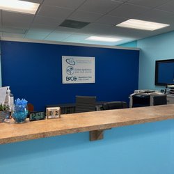 Brandon Back Pain Relief Chiropractic - Our front desk welcome area.