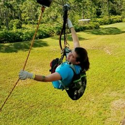 Zip lining Zip lining