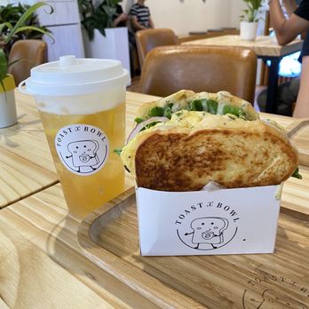 Toast x Bowl - Osmanthus Oolong Lemon Iced Tea and Grilled Shrimptastic - Sandwiches Near Me - Hoboken, New Jersey Toast x Bowl - Osmanthus Oolong Lemon Iced Tea and Grilled Shrimptastic - Sandwiches Near Me - Hoboken, New Jersey