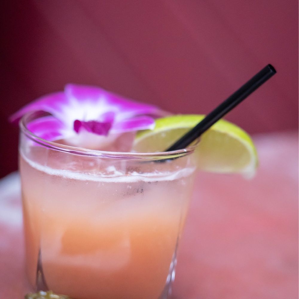 Petra Cafe - Guava margarita - Mediterranean Near Me - Santa Barbara, California