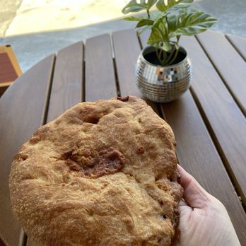 Masa Madre Artisanal Bakery - $2.50 Aguacatas From Michoacan Mexico. Excellent! Like a sweet soft cookie bread with Piloncillo (brown sugar) sprinkled in - Bakeries Near Me - Woodside, New York