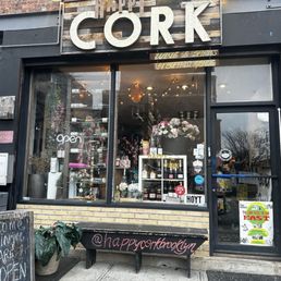 HAPPY CORK BROOKLYN STORE FRONT! HAPPY CORK BROOKLYN STORE FRONT!