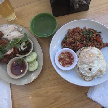 P Thai’s Khao Man Gai - Khao man gai, pork kra pao - Thai Near Me - Austin, Texas P Thai’s Khao Man Gai - Khao man gai, pork kra pao - Thai Near Me - Austin, Texas
