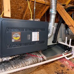 SmartWay Appliance Repair - Attic HVAC Furnace Installation.