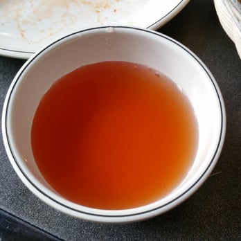 Koreana - Complimentary cinnamon tea. Very tasty! - Korean Near Me - Cambridge, Massachusetts